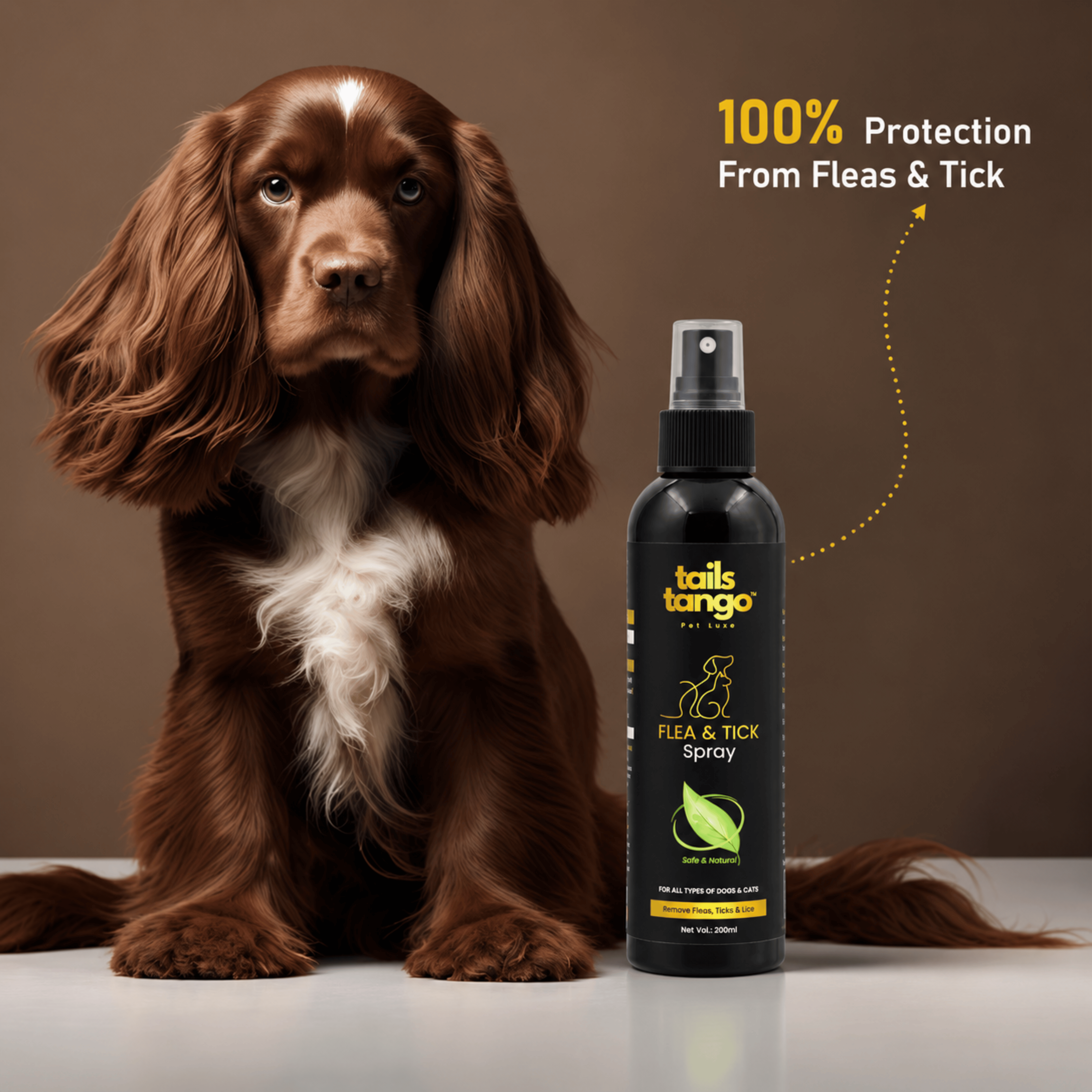 Anti Tick Flea Spray-200 ML