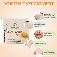 Harsha Naturals - Anti Odour Soap - Below 90 gms
