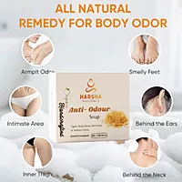 Harsha Naturals - Anti Odour Soap - Below 90 gms