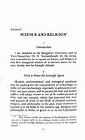 Science and Religion