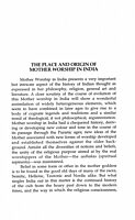Evolution of Mother Worship in India