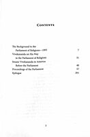 The World Parliament of Religions, 1893