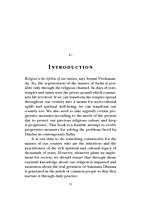 A Call For Progressive Spiritual Hinduism - The Vivekananda way