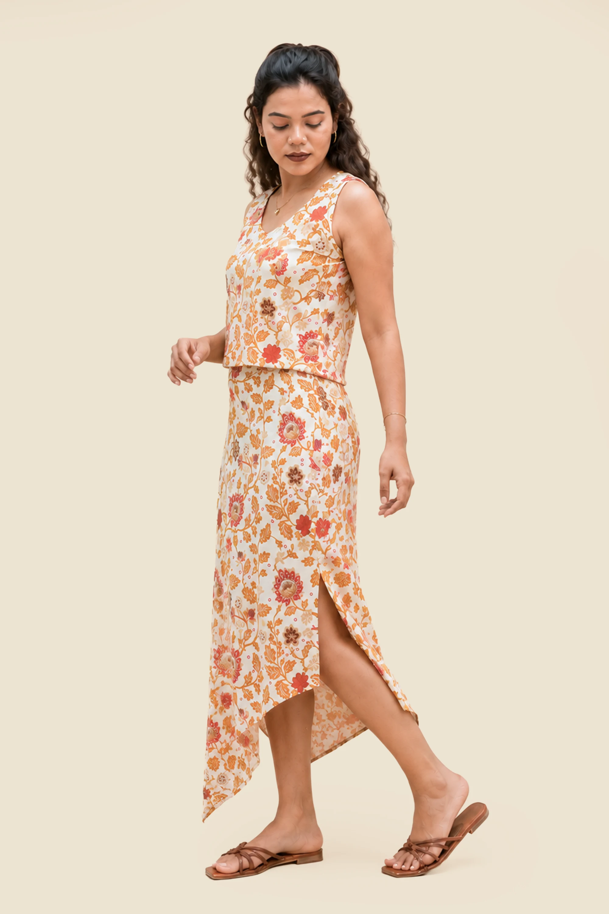 Women's Asymmetrical Wrap Skirt