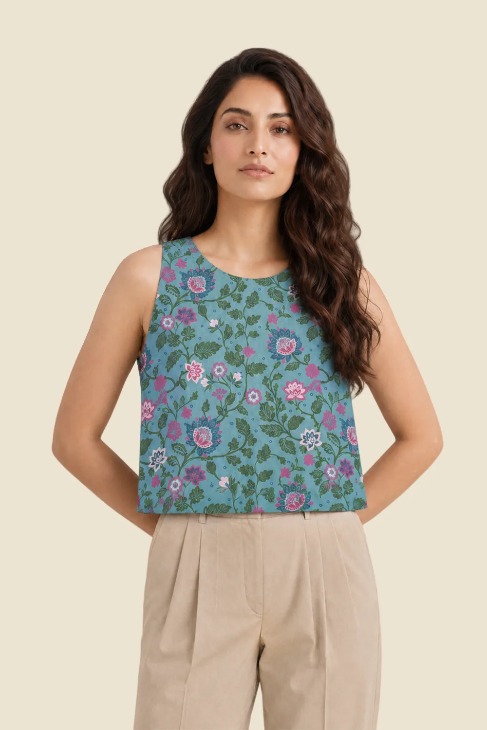 Women Sleeveless Top