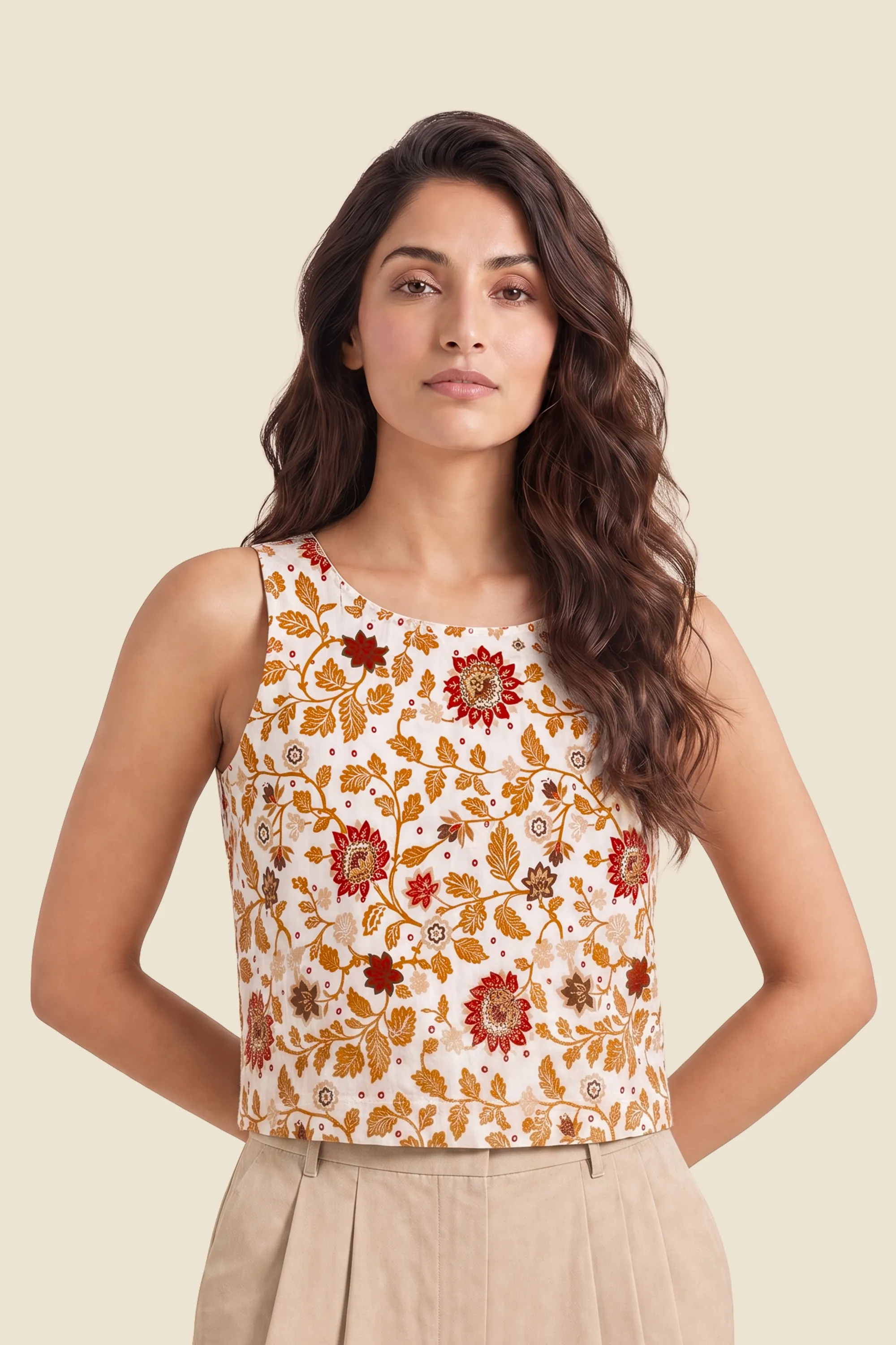 Women Sleeveless Top