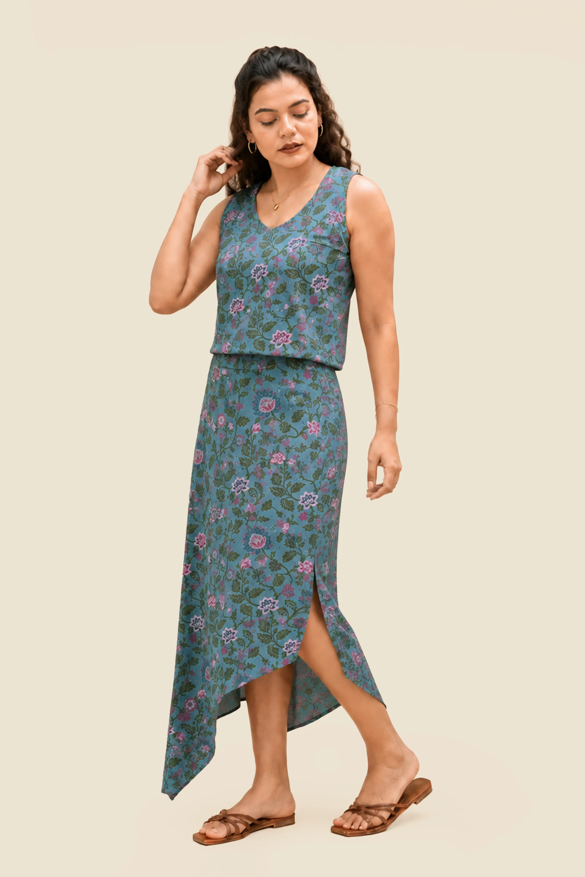 Women's Asymmetrical Wrap Skirt
