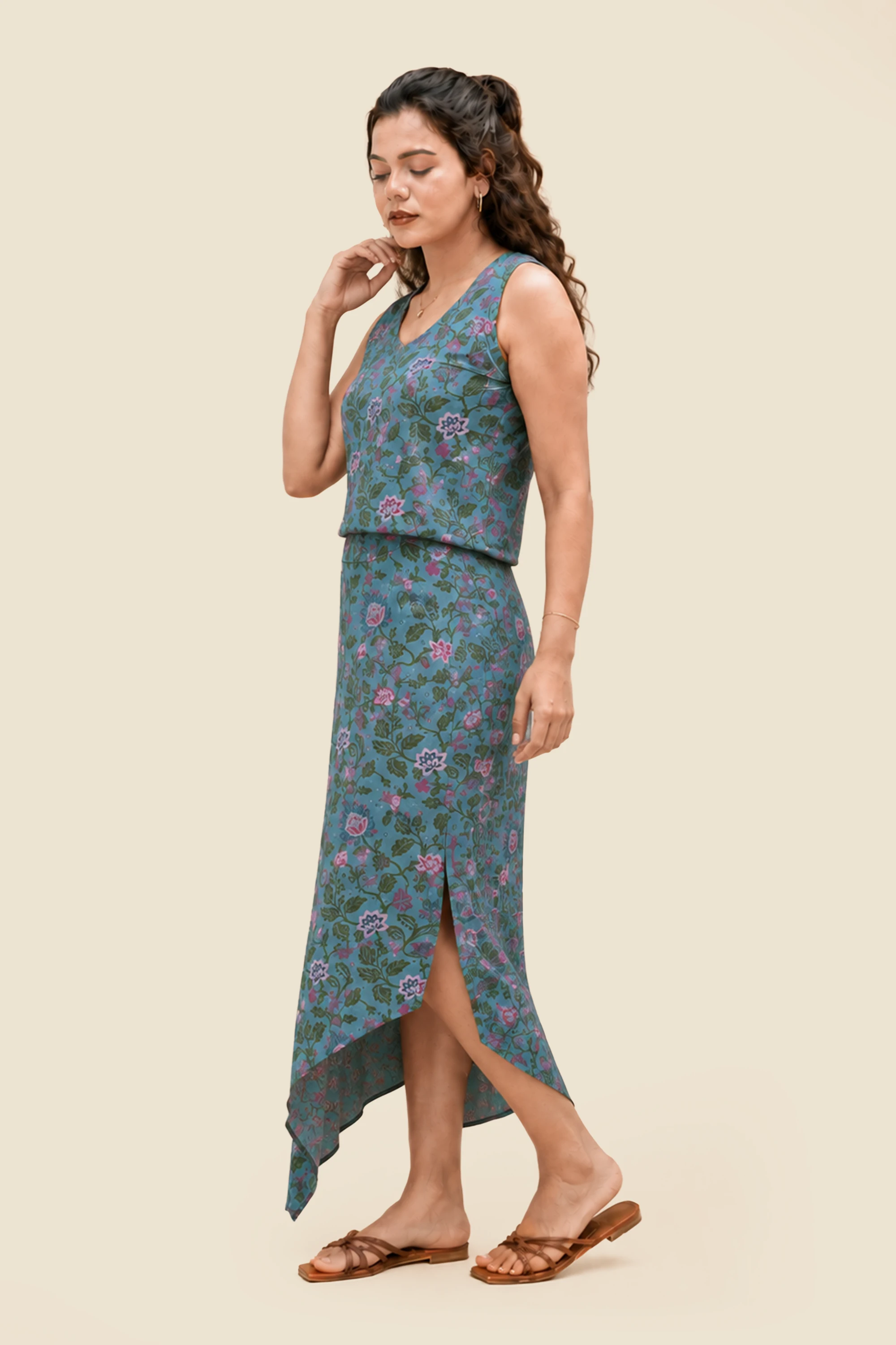 Women's Asymmetrical Wrap Skirt