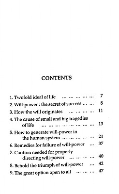 Will-Power and Its Development
