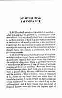 Spiritualizing Everyday Life