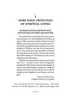 Relief of Tension, Depression & Anxiety through Spiritual Living