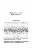 Eternal Values for a Changing Society (Vol.V) : Education for Human Excellence