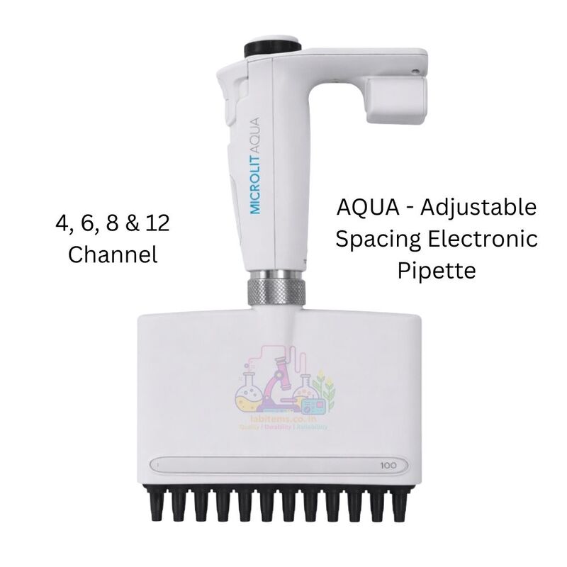 AQUA - Adjustable Spacing Electronic Pipette