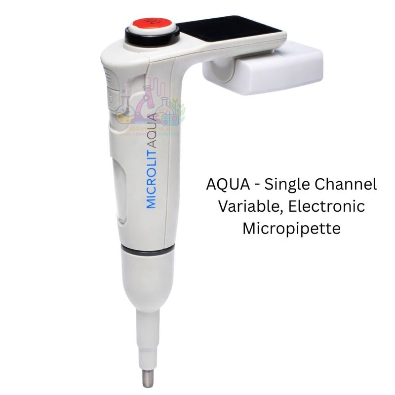 AQUA - Single Channel Variable, Electronic Micropipette