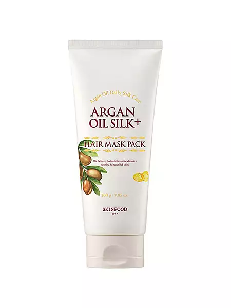 SKINFOOD - ARGAN OIL SILK PLUS HAIR MASK PACK