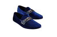 ARIES Velvet Slip-On Loafers for Men