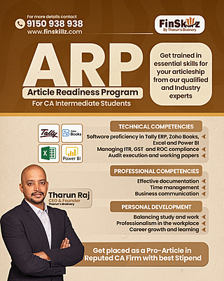 Articleship Readiness Programme