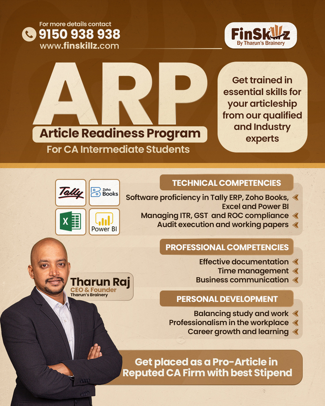 Articleship Readiness Programme