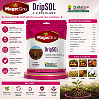 Magic Gro DripSOL Biofertilizer / Plant Growth Promoter | Vetrivel Agro Services
