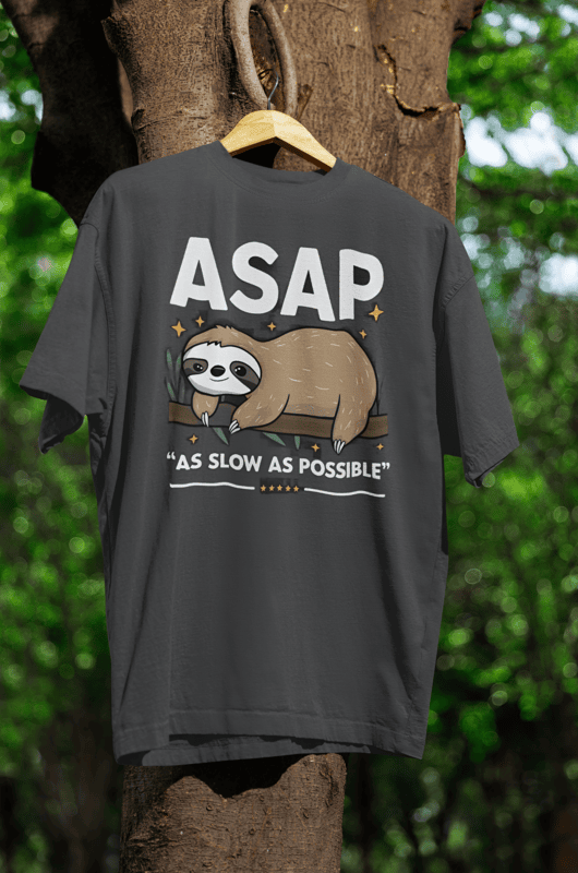Be Lazy oversized t-shirt