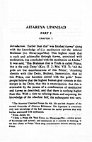 Aitareya Upanishad: With the commentary of Shankaracharya
