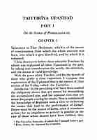 Taittiriya Upanishad: With the Commentary of Shankaracharya