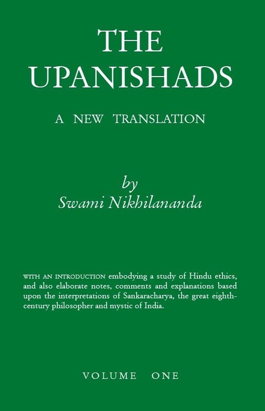 The Upanishads Vol.1