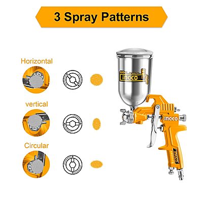 INGCO Air Spray Gun ASG4042 (400cc, 1.5mm) INGCO Air Spray Gun ASG4042 (400cc, 1.5mm)