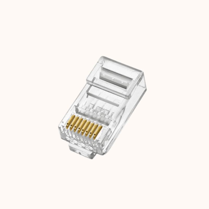 ASTRUM Crimping Gold Plated Connectors Astrum - NT100 RJ45 ASTRUM Crimping Gold Plated Connectors Astrum - NT100 RJ45