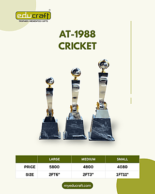 AT-1988 CRICKET NO:1 1.FT 11"