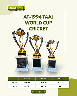 AT-1994 TAAJ WORLD CUP CRICKET NO:1 2FT