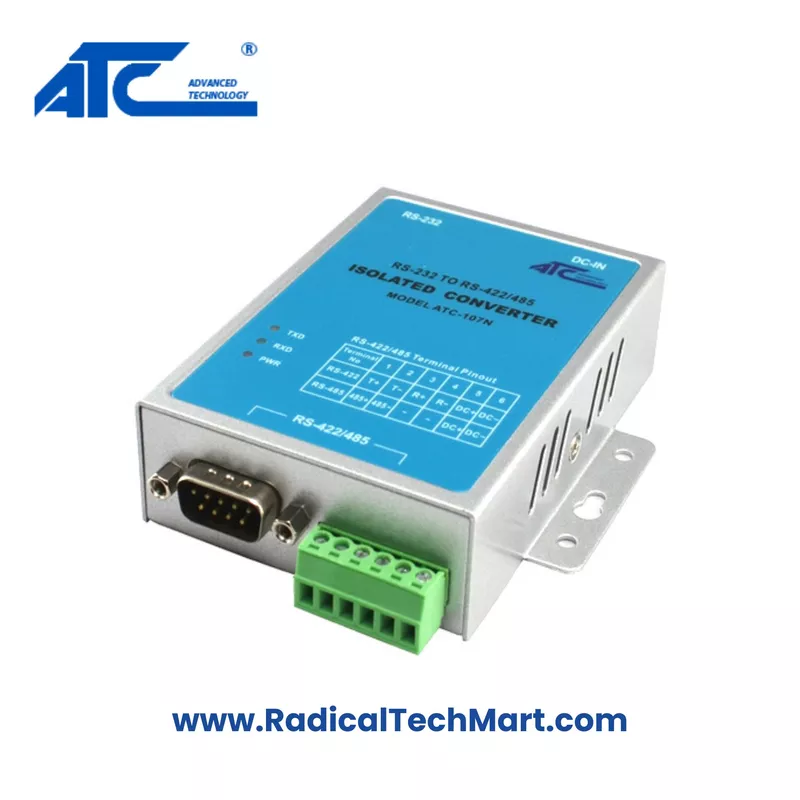 ATC-107N RS232 to RS485/RS422 Photoelectric Isolation Converter