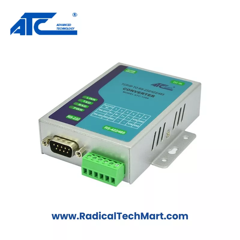 ATC-1200 Serial to Ethernet Converter with RS-232/422/485