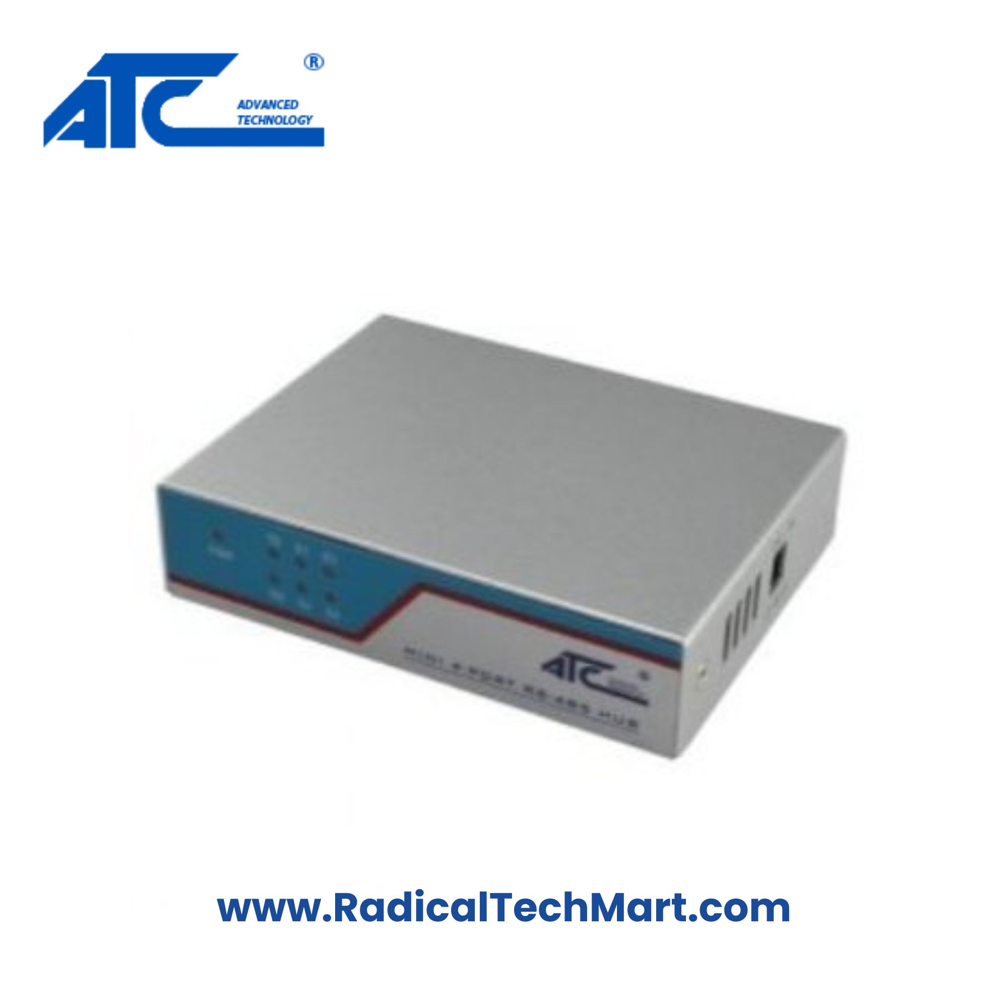 ATC-1204 RS-485 Bus Split Hub with 4 Ports and Surge Protection