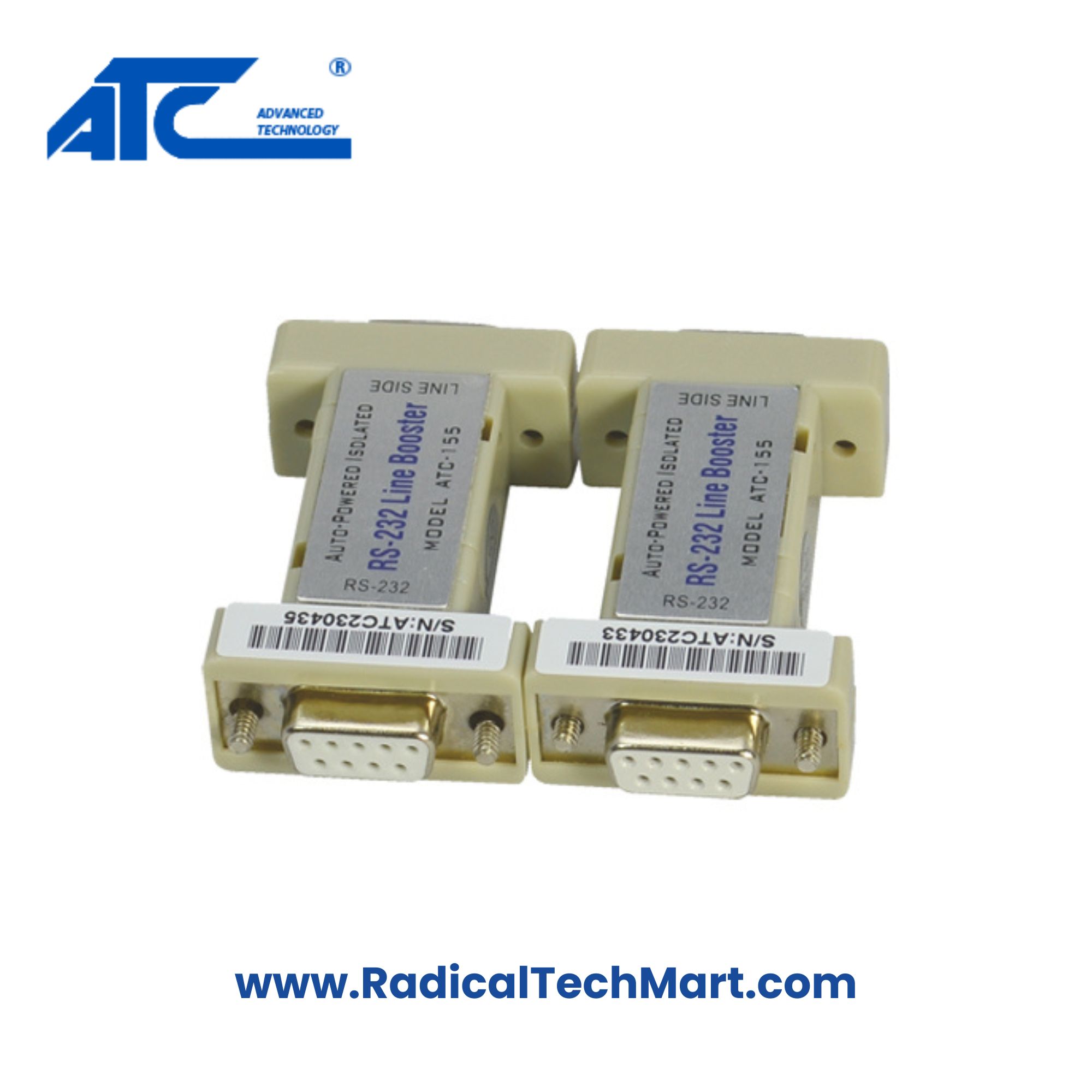 ATC-155 RS-232 Photoelectric Isolator Line Booster