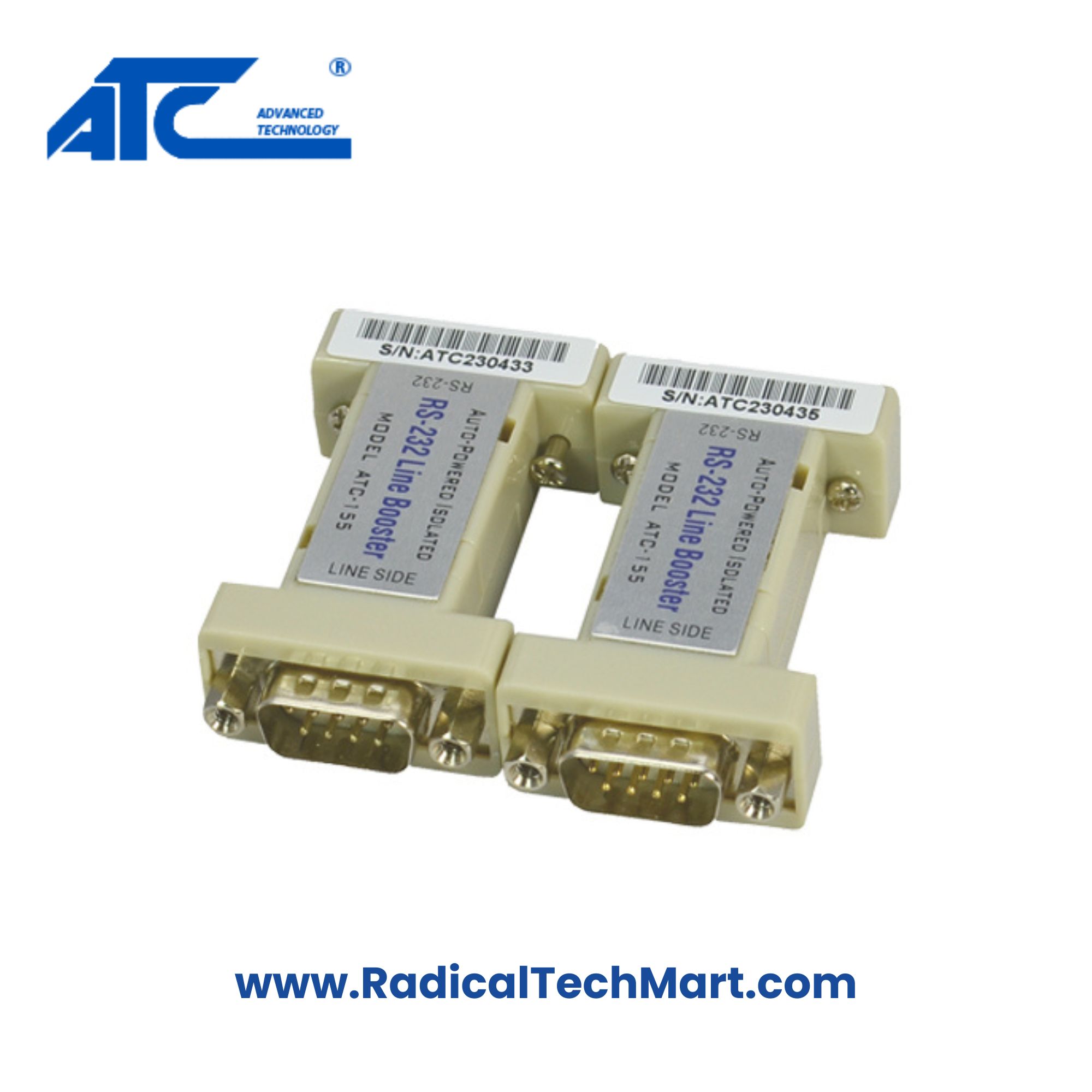 ATC-155 RS-232 Photoelectric Isolator Line Booster
