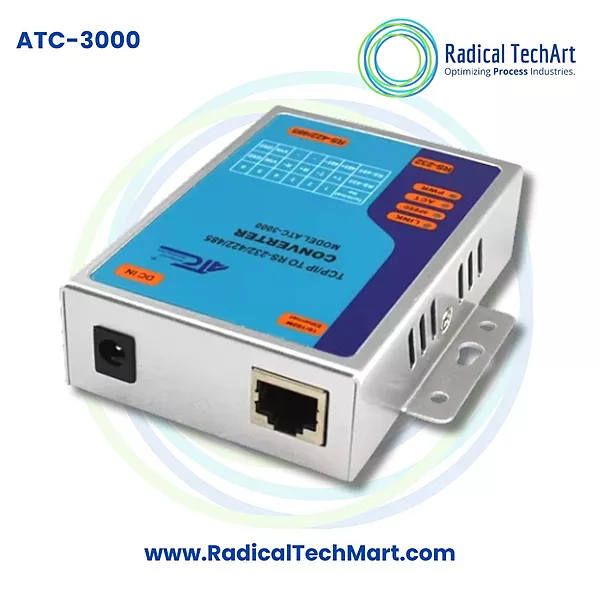 ATC-3000 Industrial Ethernet to RS232 RS485 RS422 Serial Device Server