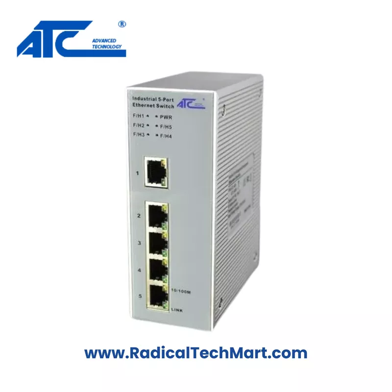 ATC-405 Managed Industrial Ethernet Switch with 5 Ports