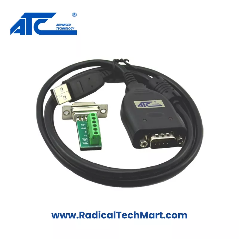 ATC-830 USB to TTL Converter with FTDI chip and DB9 male TTL connector