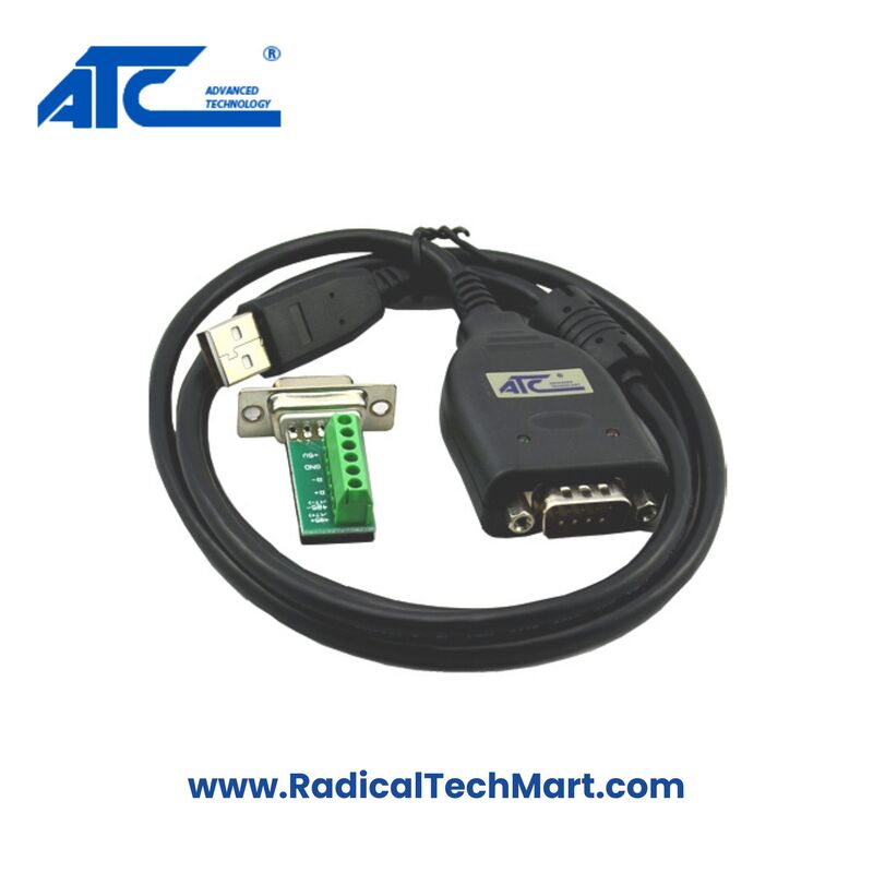 ATC-840 USB to RS422 Converter with DB9 and Mini-B USB Connector