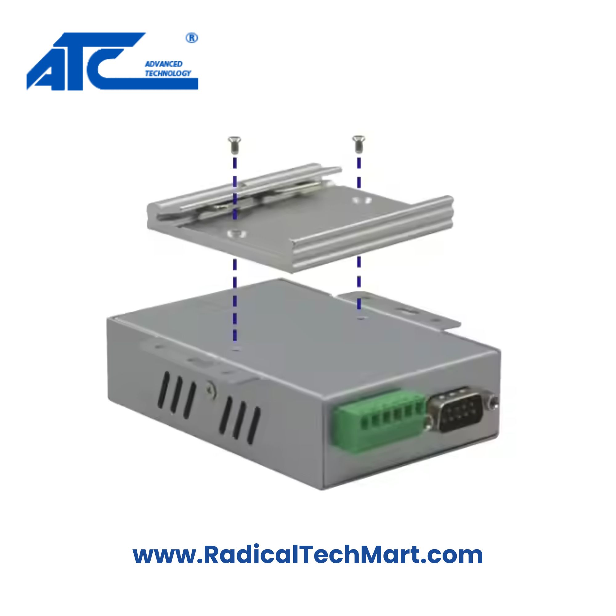 ATC-850 High-Speed USB to RS-232/422/485 Converter with Isolation and Surge Protection