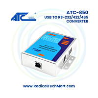 ATC-850 High-Speed USB to RS-232/422/485 Converter with Isolation and Surge Protection