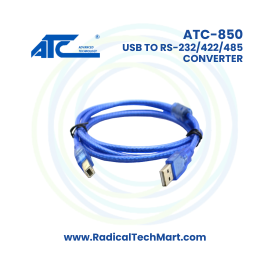 ATC-850 High-Speed USB to RS-232/422/485 Converter with Isolation and Surge Protection