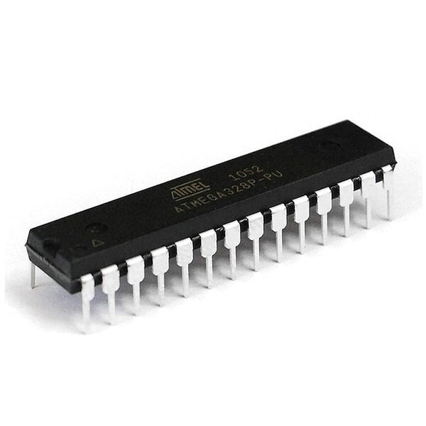 Atmega328P-PU, 8-bit AVR, 32KB Flash, 2KB SRAM, 23 GPIO, 28-PDIP
