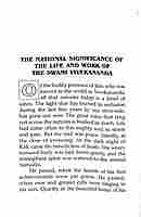 Swamiji and His Message