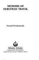 Memoirs of European Travel