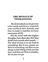 The Message of Vivekananda