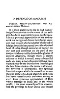 In Defence of Hinduism In Defence of Hinduism