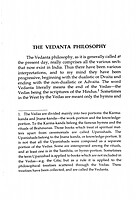 Vedanta Philosophy