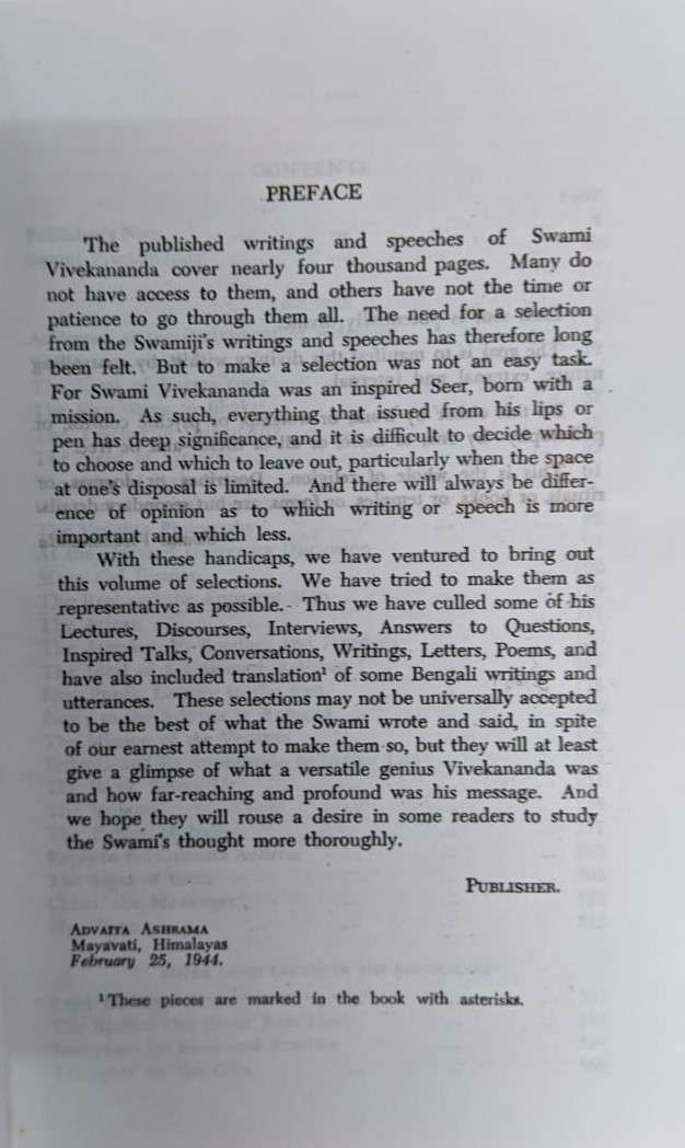 Selections from The Complete Works of Swami Vivekananda (Hardbound)